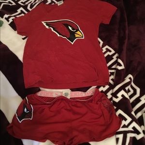 Victoria Secret Pink Cardinals matching set